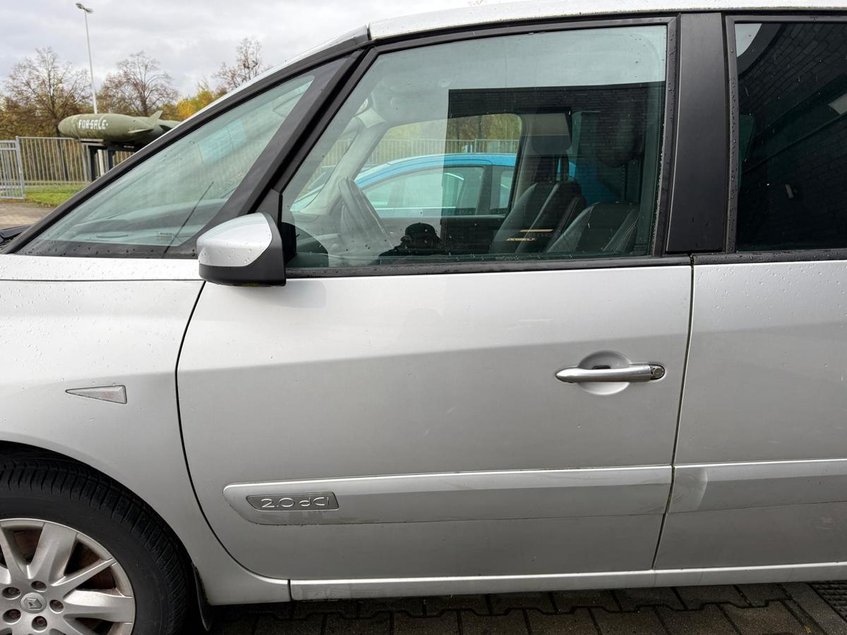 Renault Espace 4 JK original Tür vorn links TED69 Platin Grau Rohbau BJ08